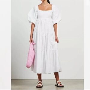Faithfull The Brand Kiona Midi Dress